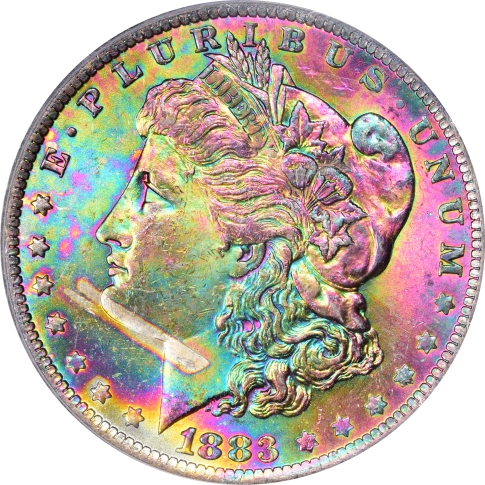 1883-O $1 Morgan Dollar PCGS MS64