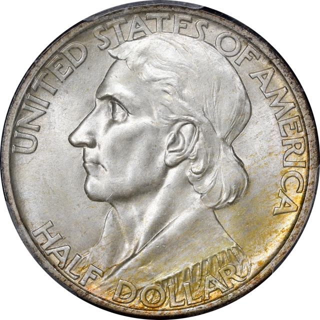 BOONE 1935 50C Silver Commemorative PCGS MS67 (CAC)