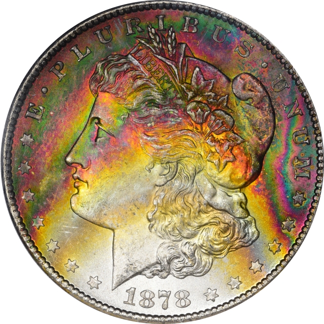 1878-CC $1 Morgan Dollar PCGS MS64 (CAC)