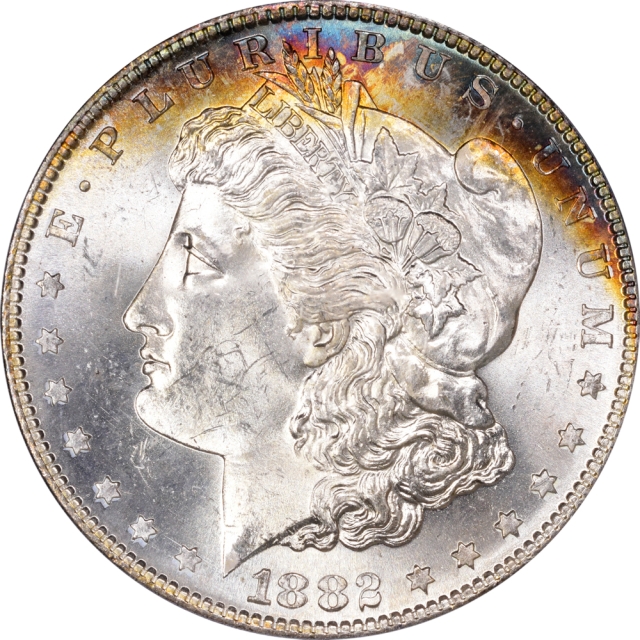 1882-S $1 Morgan Dollar PCGS MS65 (CAC)
