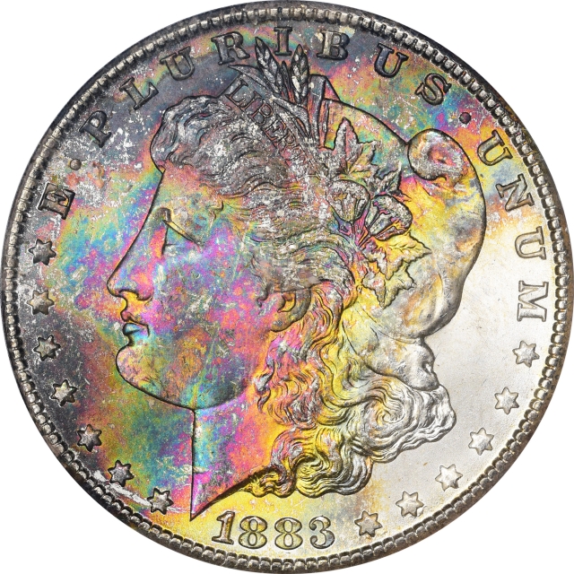 1883-CC $1 Morgan Dollar PCGS MS65 (CAC)