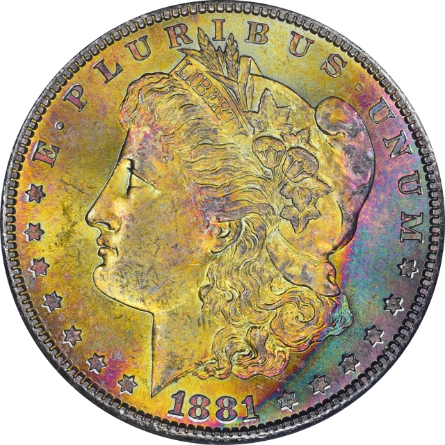 1881-S $1 Morgan Dollar PCGS MS65