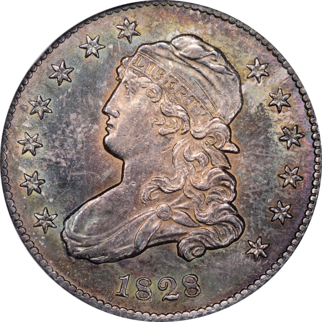 1828 25C Capped Bust Quarter NGC MS63