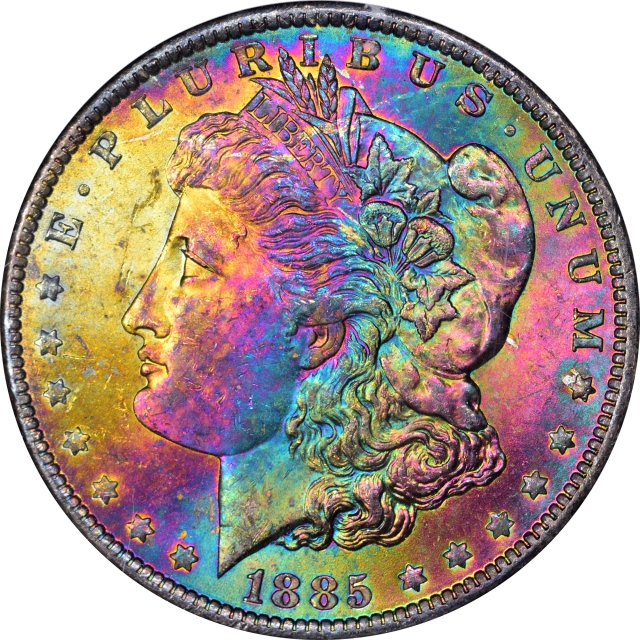 1885-O $1 Morgan Dollar NGC MS64