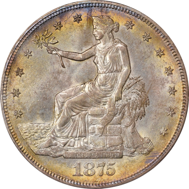 1875-S T$1 Trade Dollar PCGS