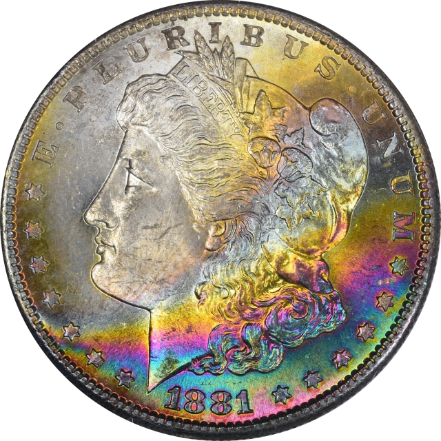 1881-S $1 Morgan Dollar PCGS MS63 CAC