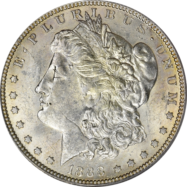 1888-O $1 Morgan Dollar PCGS MS61