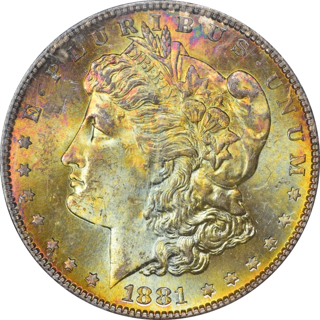 1881-S $1 Morgan Dollar PCGS MS65