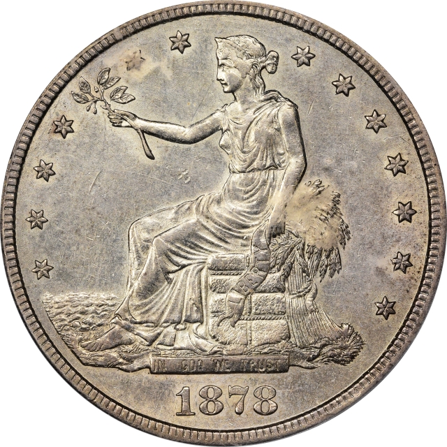 1878-CC T$1 Trade Dollar PCGS AU53
