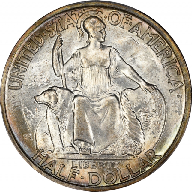 SAN DIEGO 1935-S 50C Silver Commemorative PCGS MS67