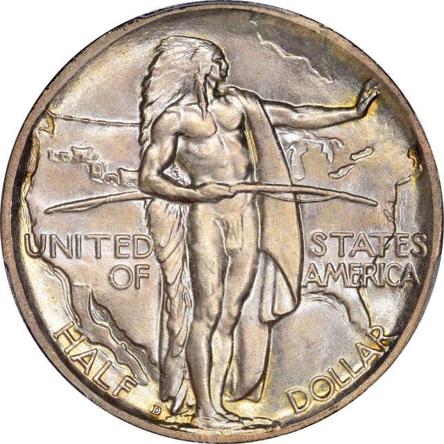 OREGON 1939-D 50C Silver Commemorative PCGS MS67 (CAC)