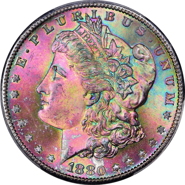 1880-S $1 Morgan Dollar PCGS MS67 CAC