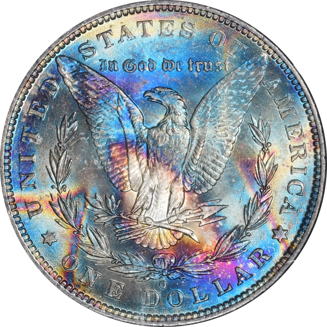 1881-O Morgan Dollar S$1 NGC MS63