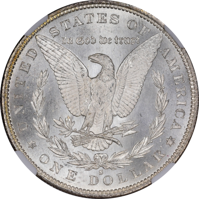 1879-S Morgan Dollar S$1 NGC MS66 (CAC)