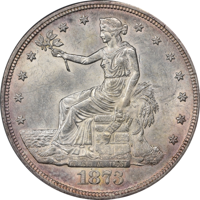 1873 T$1 Trade Dollar PCGS MS61