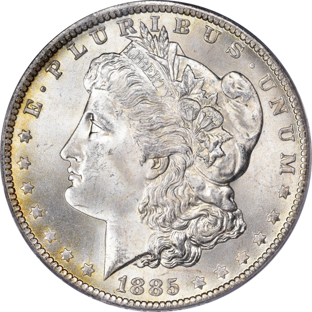 1885-O $1 Morgan Dollar PCGS MS65 CAC