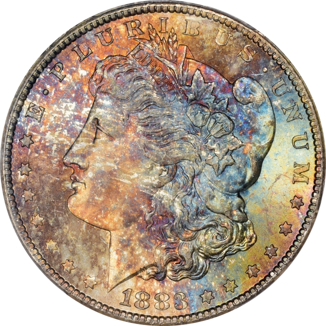 1883-CC $1 Morgan Dollar PCGS MS66
