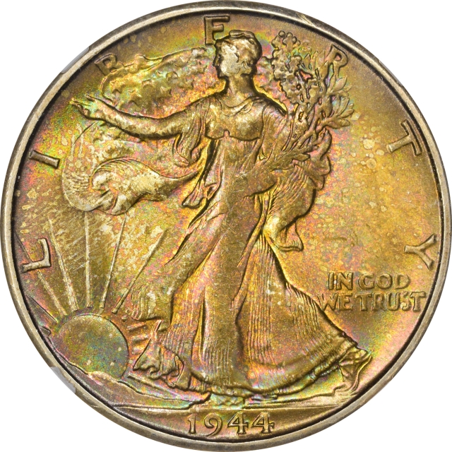 1944-S Walking Liberty Half Dollar 50C NGC MS64