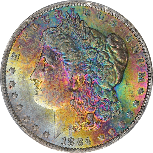 1884-O $1 Morgan Dollar PCGS MS65+ (CAC)