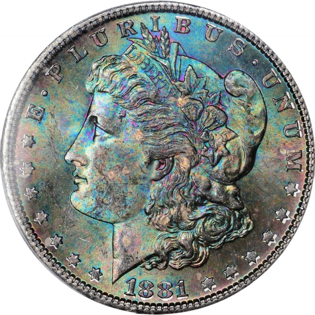 1881-S $1 Morgan Dollar PCGS MS64