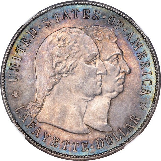 LAFAYETTE 1900 Silver Commemorative S$1 NGC MS66