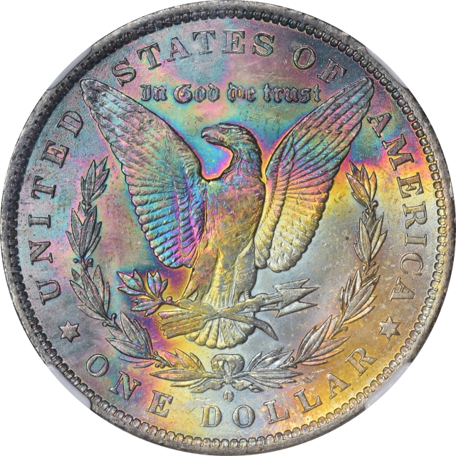 1884-O Morgan Dollar S$1 NGC MS64