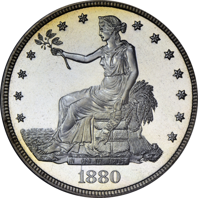 1880 T$1 Trade Dollar PCGS PR65+CAM (CAC)