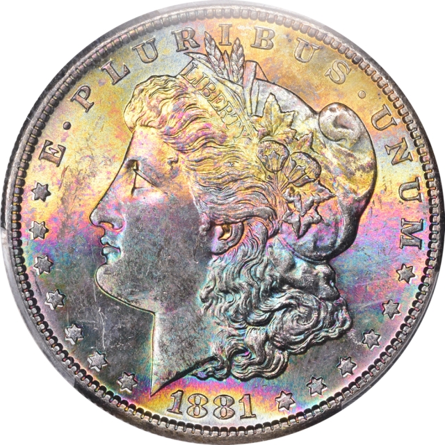 1881-S $1 Morgan Dollar PCGS MS62