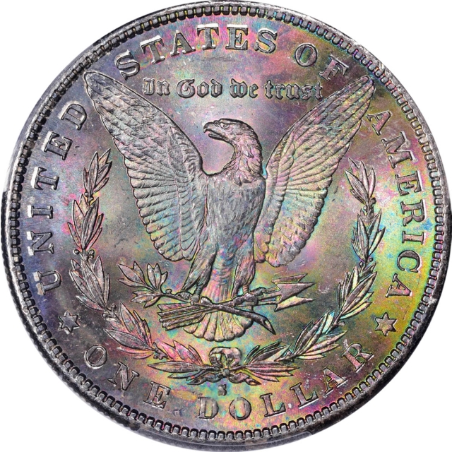 1881-S $1 Morgan Dollar PCGS MS66