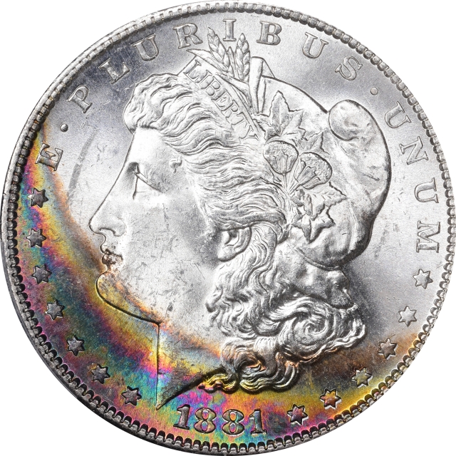 1881-S $1 Morgan Dollar PCGS MS64