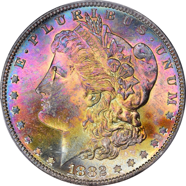 1882-S $1 Morgan Dollar PCGS MS66 (CAC)