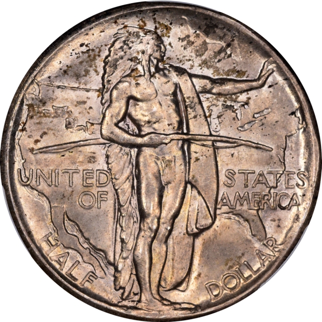 OREGON 1926 50C Silver Commemorative PCGS MS65