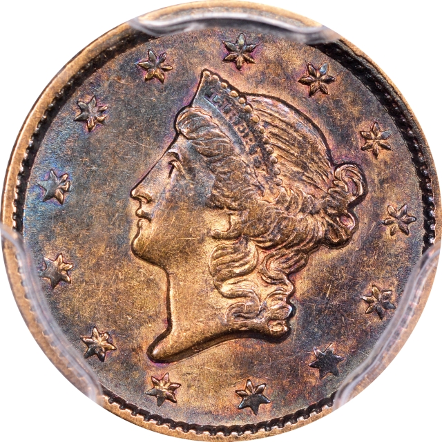 1853 G$1 Gold Dollar PCGS