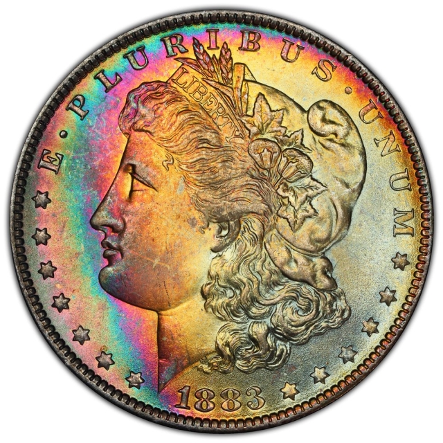 1883-O $1 Morgan Dollar PCGS MS65