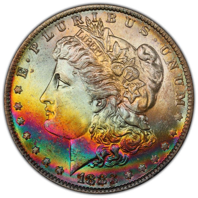 1883-O $1 Morgan Dollar PCGS MS65 (CAC)