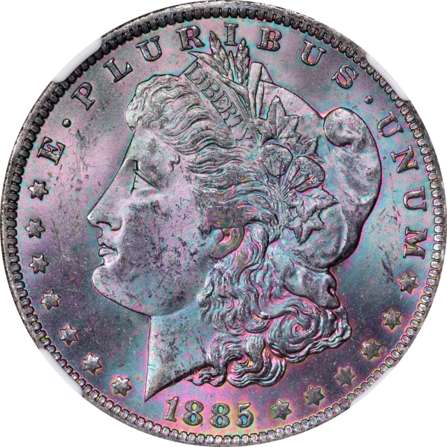 1885-O $1 Morgan Dollar NGC MS63