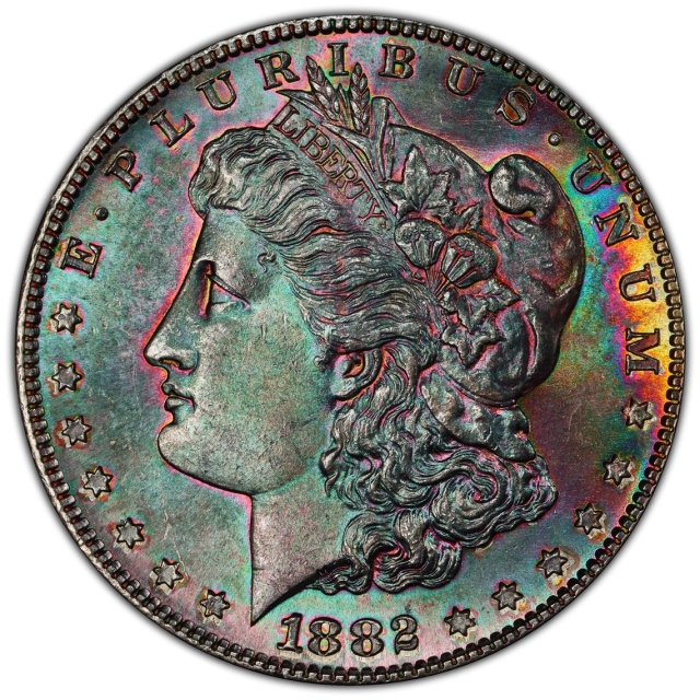 1882-S $1 Morgan Dollar PCGS MS65