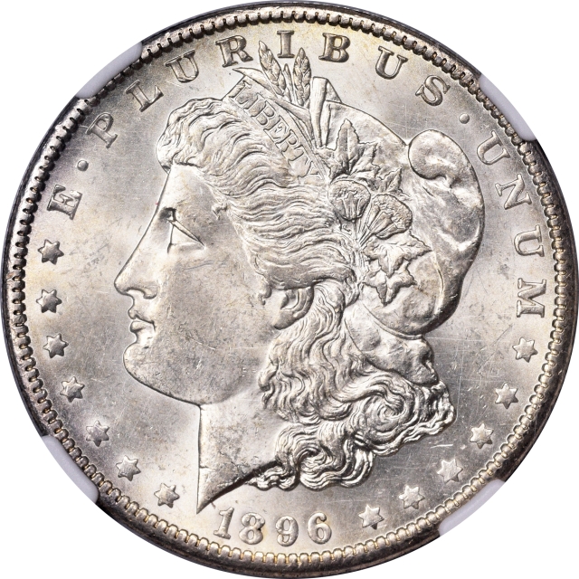 1896-O Morgan Dollar S$1 NGC MS62