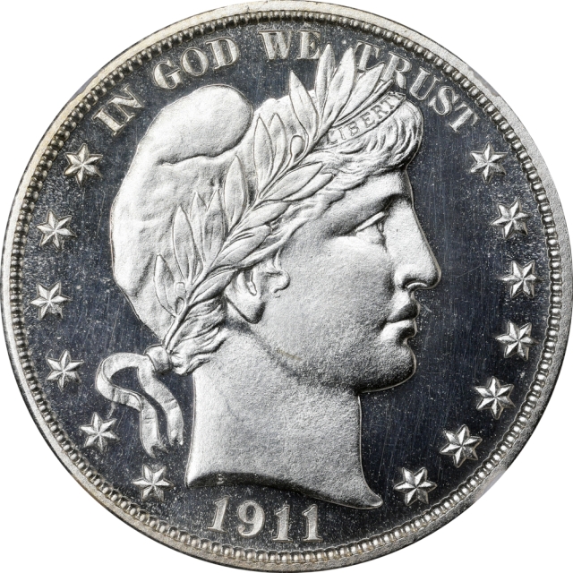 1911 Barber Half Dollar 50C NGC PR67CAM