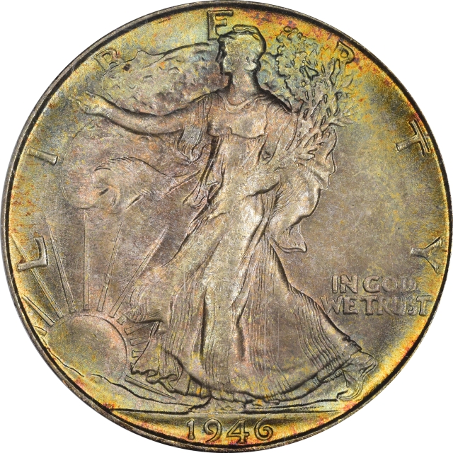 1946-S 50C Walking Liberty Half Dollar PCGS MS64