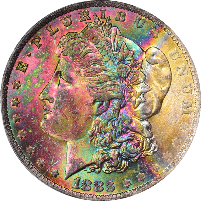 1883-O $1 Morgan Dollar PCGS MS65 (CAC)