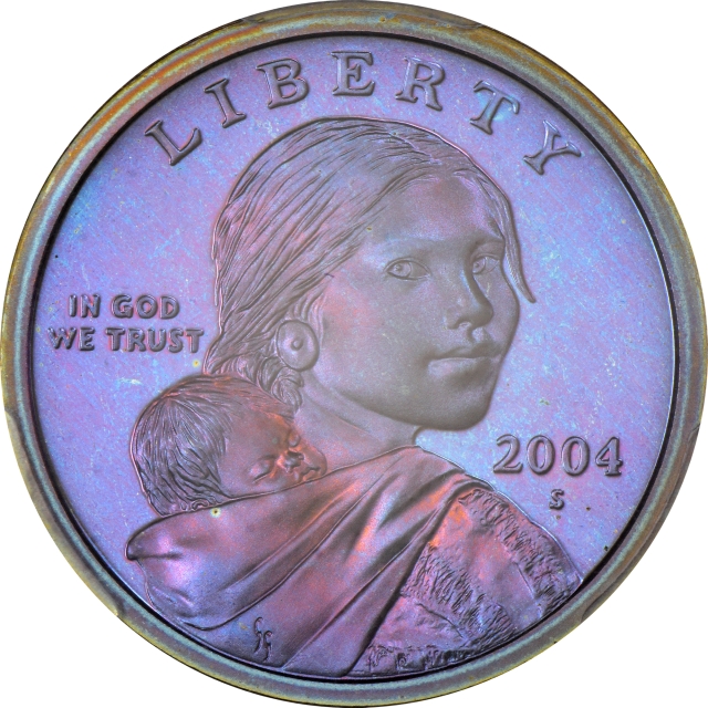 2004-S SAC$1 Sacagawea Dollar PCGS PR68DCAM