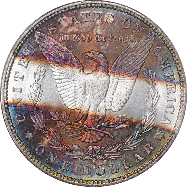 1880-S $1 Morgan Dollar PCGS MS63
