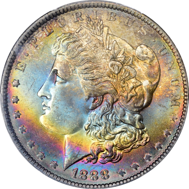 1888-O $1 Morgan Dollar PCGS MS65
