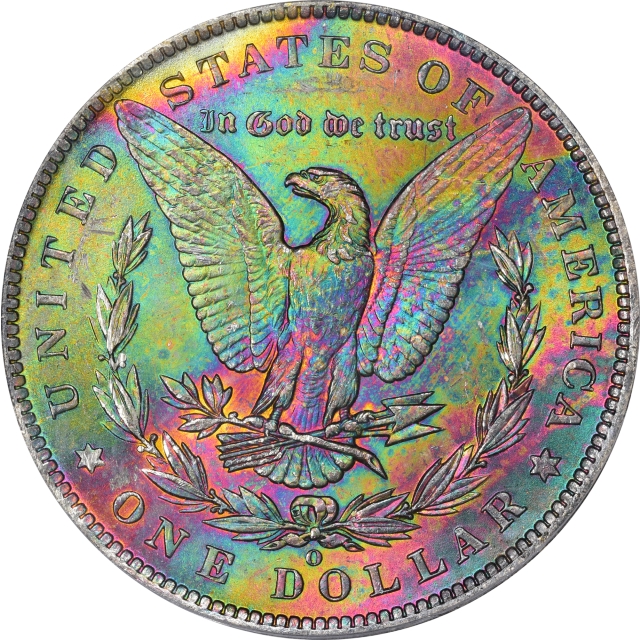 1885-O $1 Morgan Dollar PCGS MS63 (CAC)