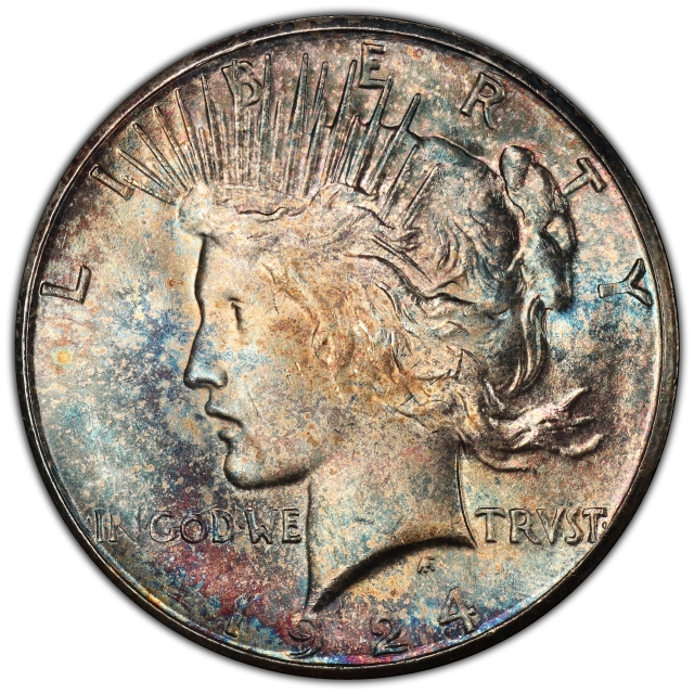 1924-S $1 Peace Dollar PCGS MS64