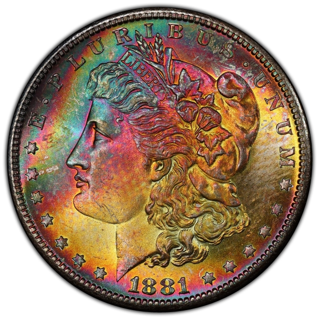 1881-S $1 Morgan Dollar PCGS MS65+