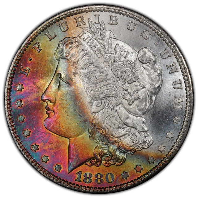 1880-S $1 Morgan Dollar PCGS MS67 (CAC)