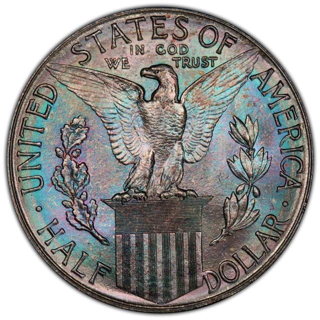 PANAMA PACIFIC 1915-S 50C Silver Commemorative PCGS MS66