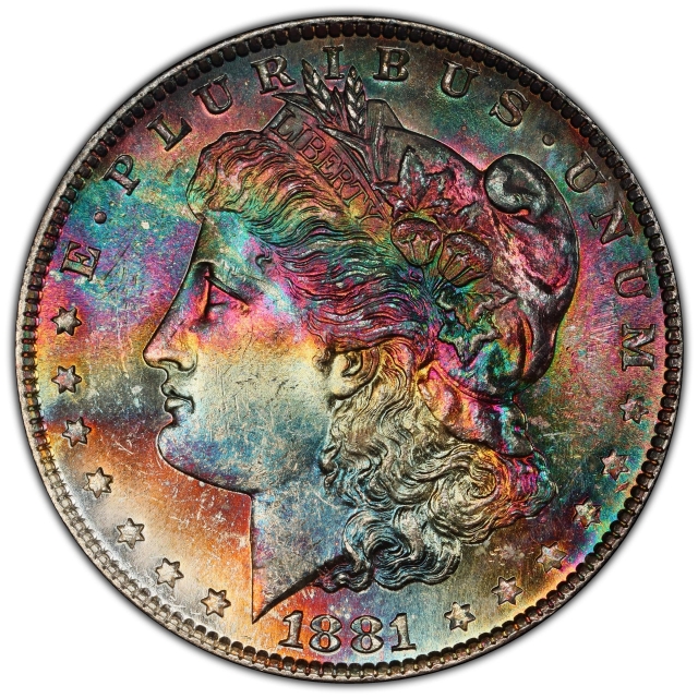 1881-S $1 Morgan Dollar PCGS MS63 (CAC)